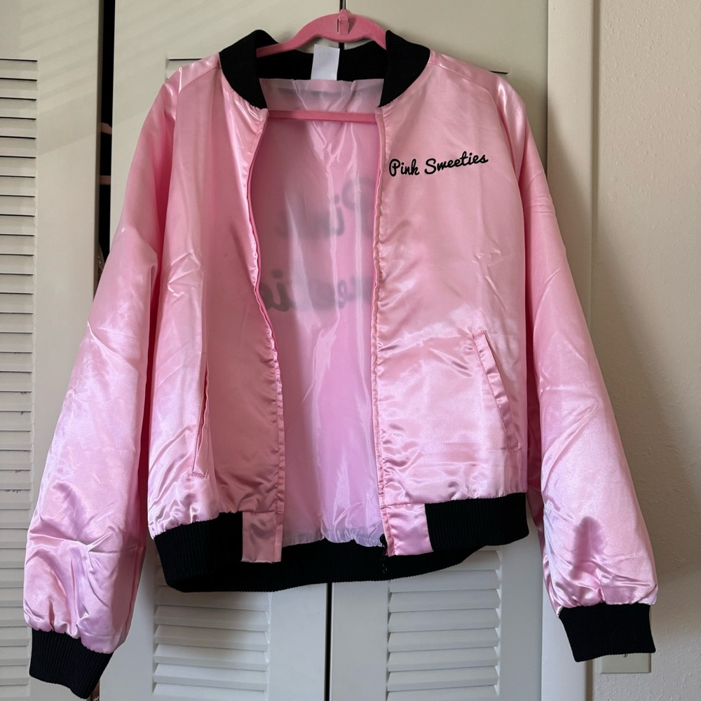 “Pink Sweeties” Pink Ladies Grease Halloween Costume Jacket